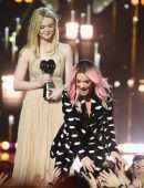 Elle Fanning at iHeartRadio Music Awards 2019 in Los Angeles