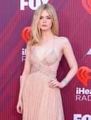 Elle Fanning at iHeartRadio Music Awards 2019 in Los Angeles