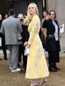 Elle Fanning at the Miu Miu Fashion Show in Paris