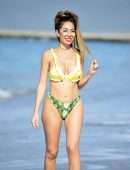 Farrah Abraham in Bikini at Pretty Little Thing Shoot at Malibu Beach