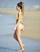 Farrah Abraham in Bikini at Pretty Little Thing Shoot at Malibu Beach