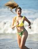 Farrah Abraham in Bikini at Pretty Little Thing Shoot at Malibu Beach