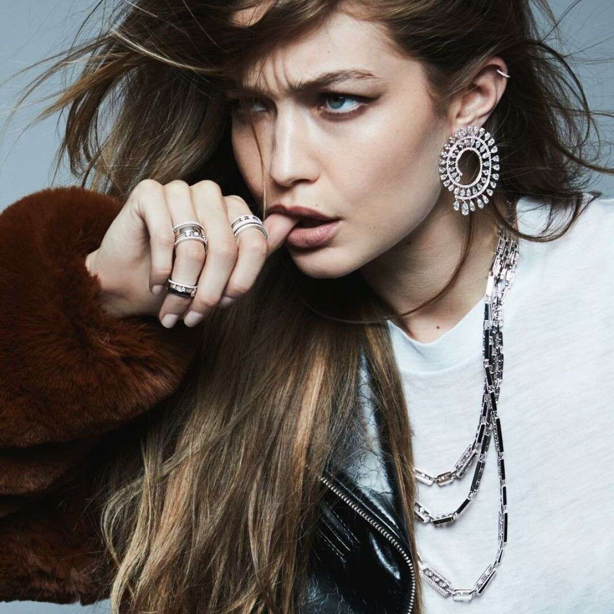 Gigi Hadid - Messika by Gigi Hadid My Twin Collection 2019
