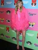 Heidi Klum at Christian Cowan x The Powerpuff Girls in Los Angeles