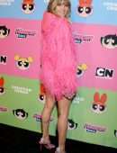 Heidi Klum at Christian Cowan x The Powerpuff Girls in Los Angeles