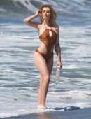 Ireland Baldwin in “138 Water” Swimsuit Photoshoot Candids in Malibu