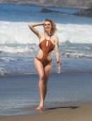 Ireland Baldwin in “138 Water” Swimsuit Photoshoot Candids in Malibu
