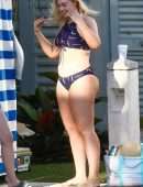 Iskra Lawrence in Bikini on Set of a Photoshoot in Miami