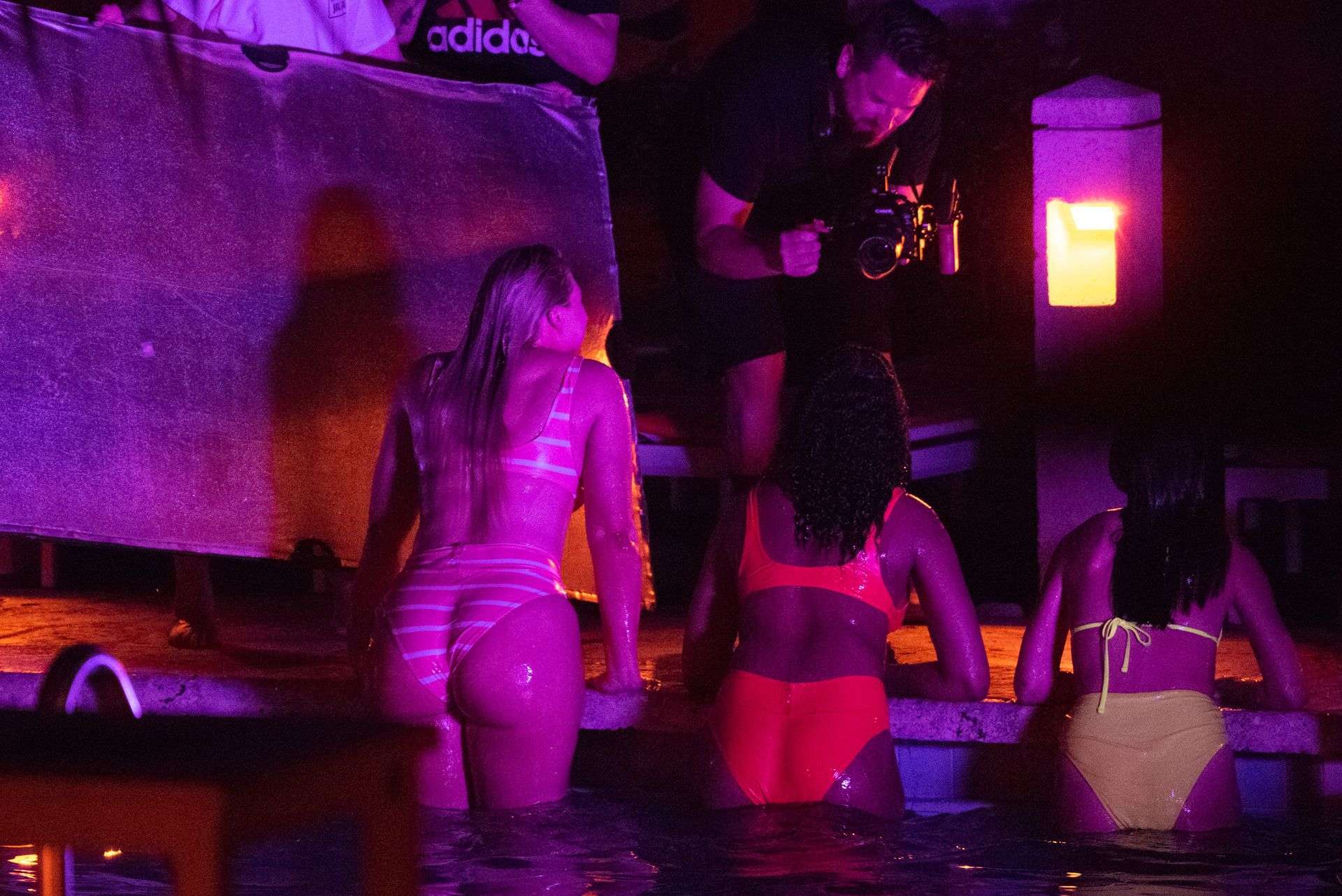 Iskra Lawrence Booty in Swimsuit, Photoshoot in Miami Beach
