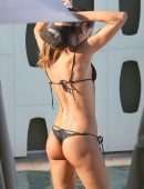 Izabel Goulart in Thong Bikini in Rio de Janeiro
