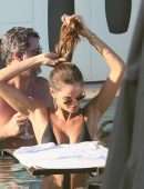 Izabel Goulart in Thong Bikini in Rio de Janeiro