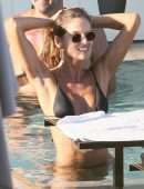 Izabel Goulart in Thong Bikini in Rio de Janeiro