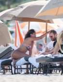 Jessica Ledon in Bikini on Miami Beach