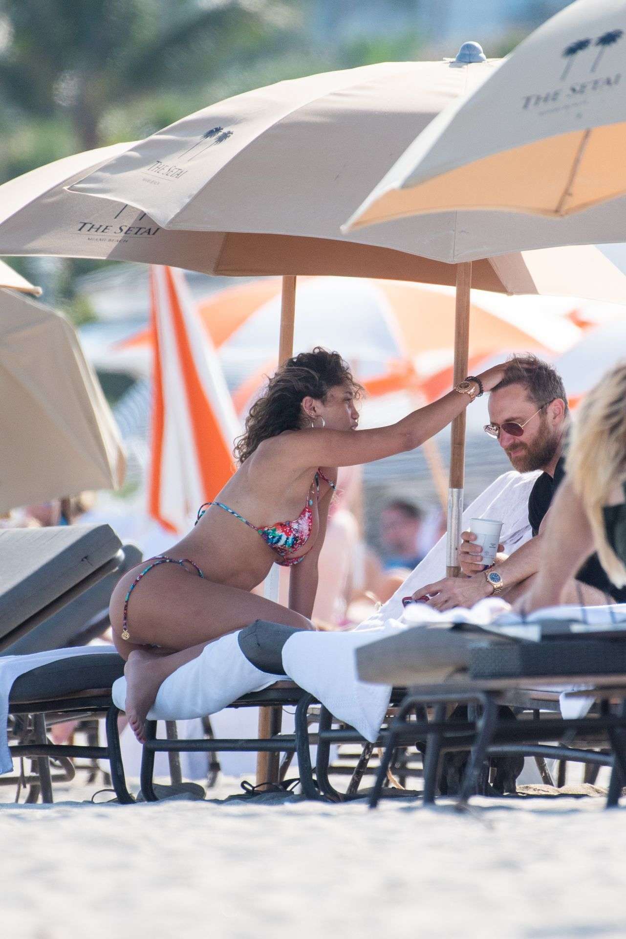 Jessica Ledon in Bikini on Miami Beach
