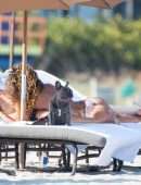 Jessica Ledon in Bikini on Miami Beach