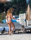 Jessica Ledon in Bikini on Miami Beach