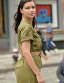 Josephine Skriver and Adriana Lima at Maybelline Shoot in NYC
