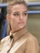 Josephine Skriver and Adriana Lima at Maybelline Shoot in NYC