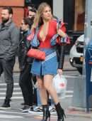Joy Corrigan Photoshoot Out in New York