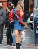 Joy Corrigan Photoshoot Out in New York