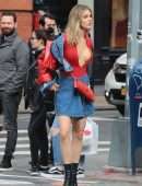 Joy Corrigan Photoshoot Out in New York