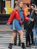 Joy Corrigan Photoshoot Out in New York