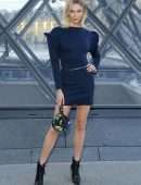 Karlie Kloss at Louis Vuitton Show during Paris Fashion Week