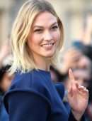 Karlie Kloss at Louis Vuitton Show during Paris Fashion Week