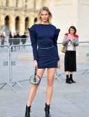 Karlie Kloss at Louis Vuitton Show during Paris Fashion Week