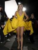 Karlie Kloss at Off-White Show during Paris Fashion Week 2019