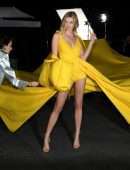 Karlie Kloss at Off-White Show during Paris Fashion Week 2019