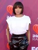 Kat Graham at iheartradio Music Awards 2019 in Los Angeles