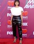 Kat Graham at iheartradio Music Awards 2019 in Los Angeles