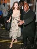 Katharine McPhee Outside the Adelphi Theatre in London