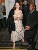 Katharine McPhee Outside the Adelphi Theatre in London