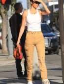 Kendall Jenner Pokies in Braless See-Through Out in West Hollywood