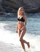 Kimberley Garner in Bikini on the Beach in Miami