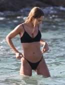 Kimberley Garner in Bikini on the Beach in Miami