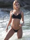 Kimberley Garner in Bikini on the Beach in Miami