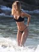 Kimberley Garner in Bikini on the Beach in Miami