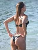 Kimberley Garner in Bikini on the Beach in Miami