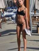 Kimberley Garner in Bikini on the Beach in Miami