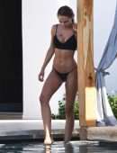 Kimberley Garner in Bikini on the Beach in Miami