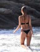 Kimberley Garner in Bikini on the Beach in Miami