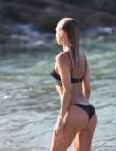 Kimberley Garner in Bikini on the Beach in Miami