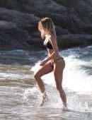 Kimberley Garner in Bikini on the Beach in Miami