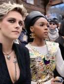 Kristen Stewart at Chanel Show Paris Fashion Week Womenswear F/W 2019
