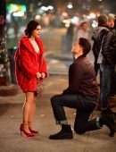 Lucy Hale on the Set of 'Katy Keene' in NYC