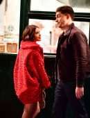 Lucy Hale on the Set of 'Katy Keene' in NYC