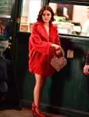Lucy Hale on the Set of 'Katy Keene' in NYC